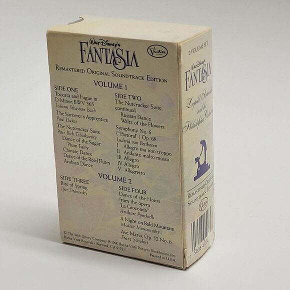 Walt Disney's Fantasia Double Cassette Tape Audio Box Set - Picture 5 of 6